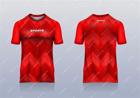 Sport jersey template mockup pattern line abstract design for football ...