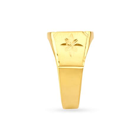 Grand Box Gold Ring for Men