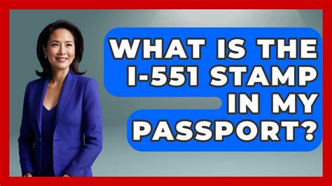 What Is The I-551 Stamp In My Passport? - US Citizenship Immigration ...