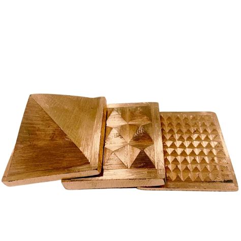 Buy The Spiritual Living Copper Vastu Pyramid Set | Brings Positive ...