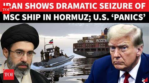 On Cam: New IRGC Footage Shows Commandos Securing Seized MSC Vessel in ...