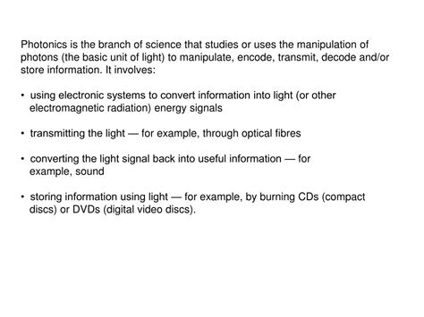 Image result for Photonics Tutorial
