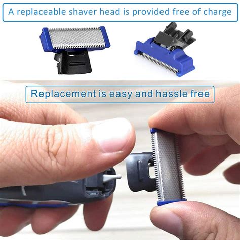 Buy Mens Shaver Electric Micro Trimmer Replacement Heads for Old ...