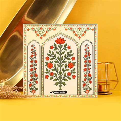 Urban Platter Timeless Blossoms Hamper (Regal Floral Keepsake | Herita