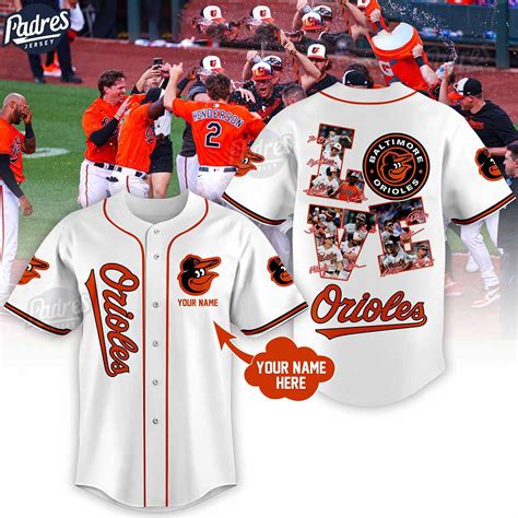 Custom Baltimore Orioles Love Team Baseball Jersey - Padres Jersey ...