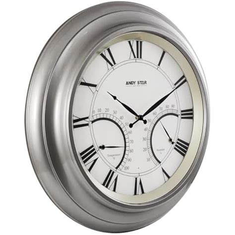 ANDYSTAR ANDY STAR 24 Inch Outdoor Clocks Waterproof,Large India | Ubuy