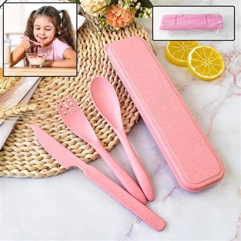 4-in-1 Travel Utensil Set for Every Occasion - Kitchen Sets