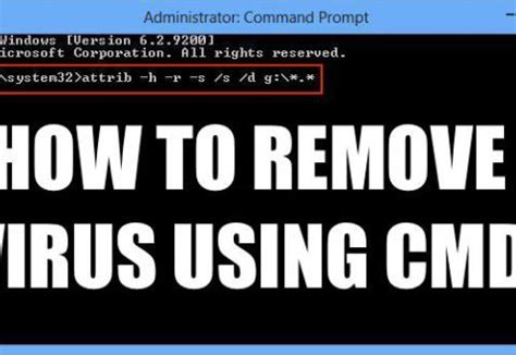 How to Remove Virus From PC Using Command Prompt 的图像结果