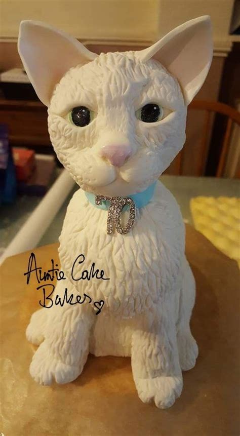 Sculpted Cat Cake Tutorial 的图像结果