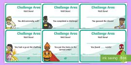 👉 Challenge Area Sign (teacher made) - Twinkl
