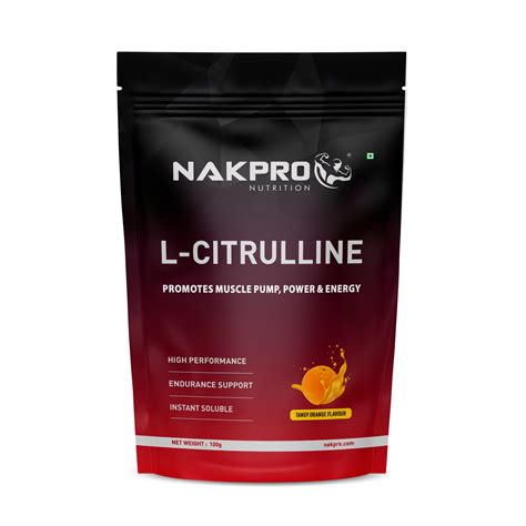 Best L Citrulline Supplement - Boost Energy & Performance – NAKPRO ...