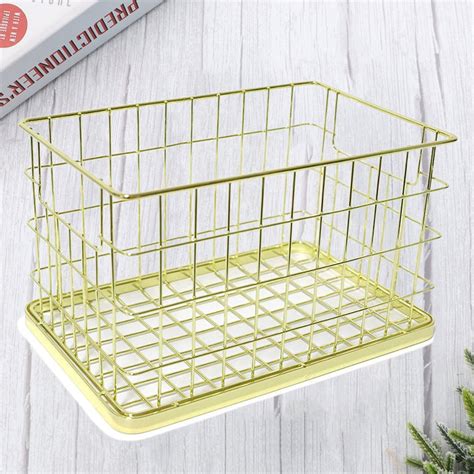 Buy Wire Baskets Basket Organizing Large Bin Stackable Bathroom Nesting ...