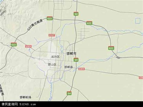 邯郸市地图 - 邯郸市卫星地图 - 邯郸市高清航拍地图 - 便民查询网地图