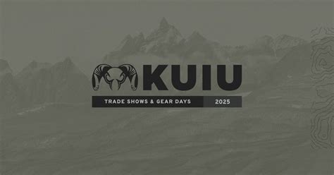 KUIU Gear Days 2025 : Abbotsford, B.C., Best Western Plus Regency Inn ...