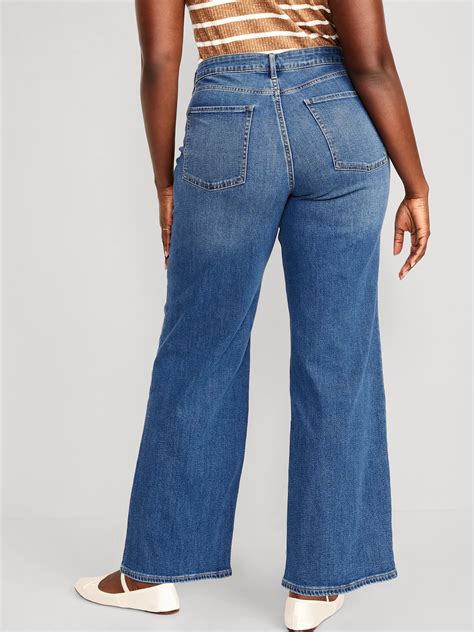 High-Waisted Wow Wide-Leg Jeans for Women | Old Navy