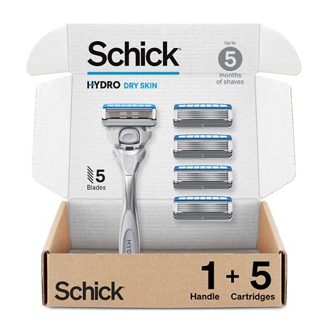 Snapklik.com : Schick Hydro Dry Skin Razor - 1 Handle