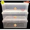 SPC Multipurpose Plastic Stackable Organizer Storage Container Box for ...