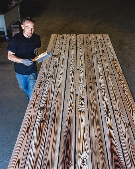 Pika-Pika® Acrylic Black | Bois carbonisé, Into the wood, Bois brulé