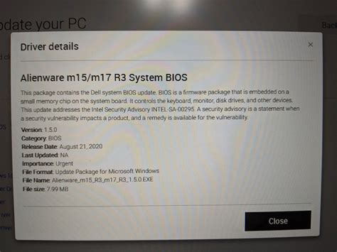 Image result for Alienware M17 R4 Bios Chip