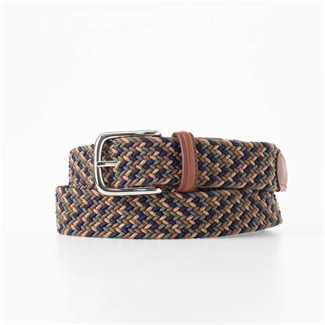 Multi-Color Stretch Braid Belt – PINE BARRONS