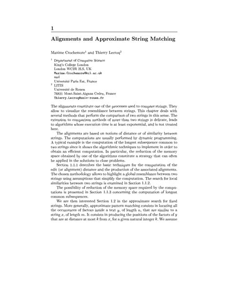 Image result for Approximate String Matching