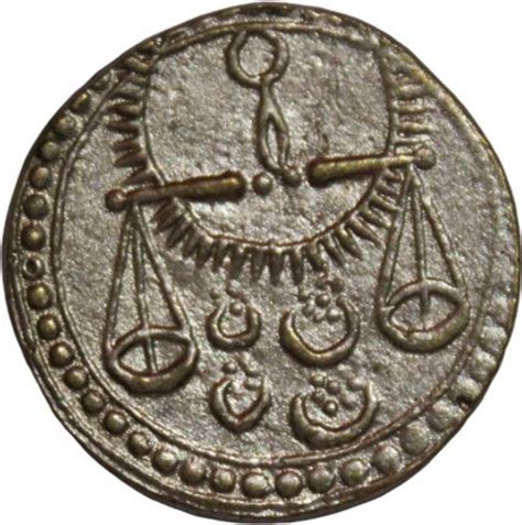 GOLDEN ARTS Ancient Taraju/Scale Old and Rare Silver Coin Ancient Coin ...