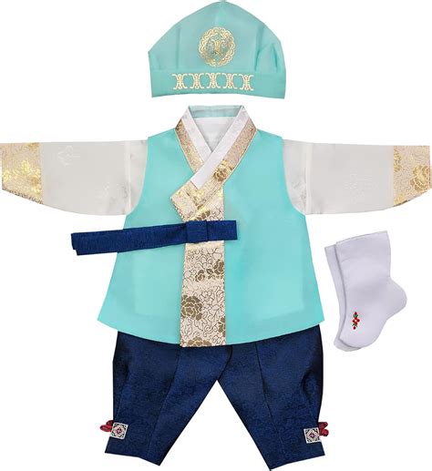 Korean Traditional Clothing Hanbok Boy Baby 1 Age India | Ubuy