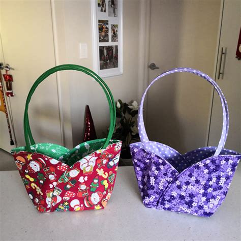 Free Basket Bag Pattern Template with Tutorial 的图像结果