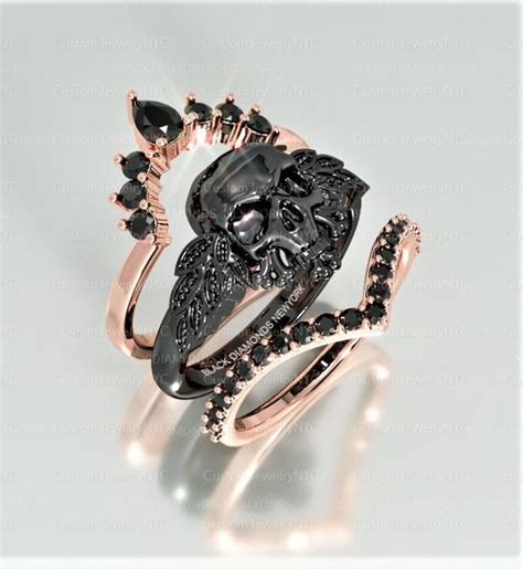 gothic engagement rings for women