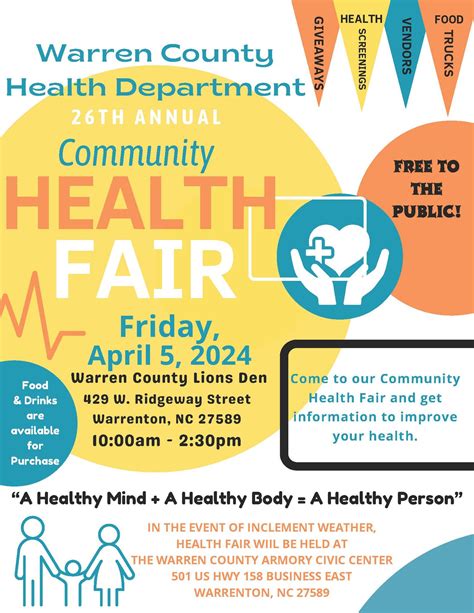 Warren County Health Fair - The Warrenist