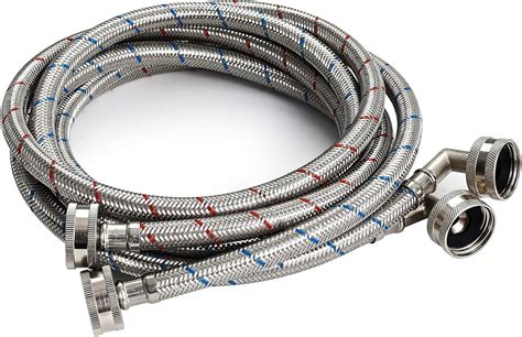 Vataler Premium Stainless Steel Washing Machine Hoses with India | Ubuy