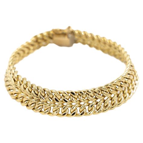 Bracelet Yellow Gold For Sale at 1stDibs