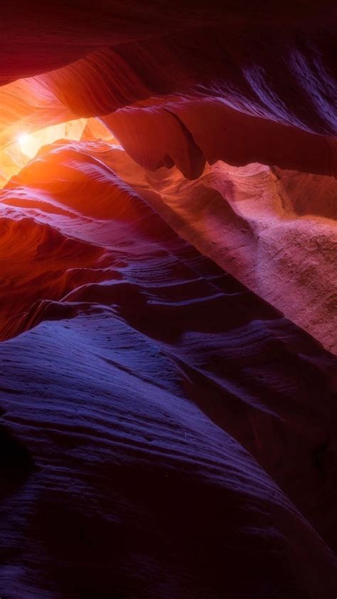 Download wallpaper light, nature, rocks, texture, USA, Antelope canyon ...