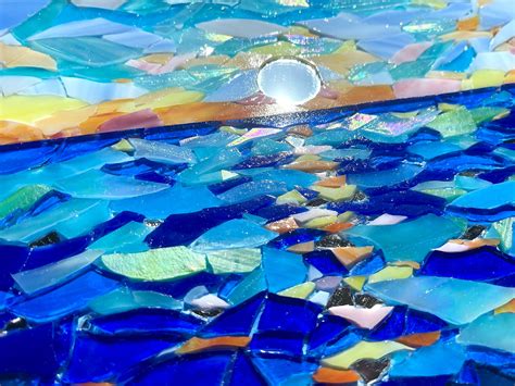 Mosaic Beach Art at Kathleen Flores blog