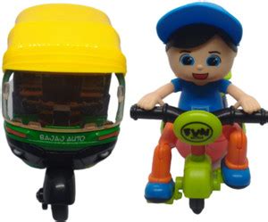 NOVOKART Diecast metal auto rikshaw & Tricycle toys for kids - Diecast ...