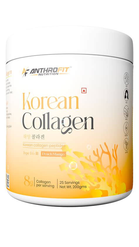 ANTHROFIT Korean Collagen Skin Radiance Peptide 8g | Glutathione ...