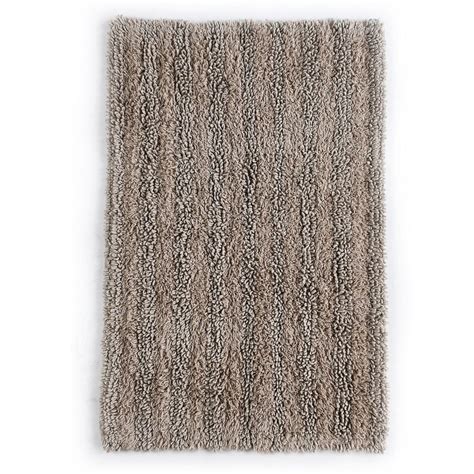 Brown Tufted Striped Bathroom Rug Pack of 2 – Sashaaworld
