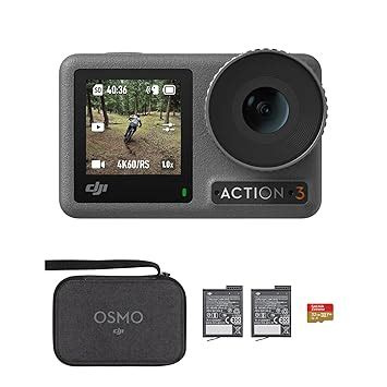 DJI Osmo Action 3 Creator Combo, Action Camera 4K + 155° Super-Wide FOV ...