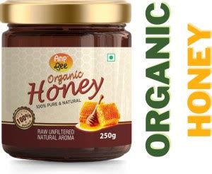 ANP BEE Raw Unpasteurized Organic Honey 250g | NMR Tested NPOP Organic ...