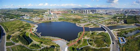 阜新玉龙新城段核心区景观规划设计|清华同衡
