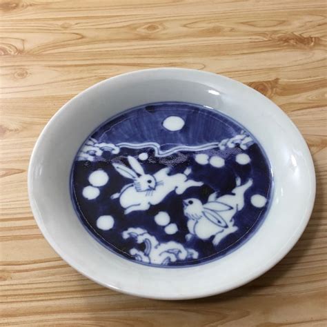 菊花紋5.5皿 | 藍の器 青雅堂