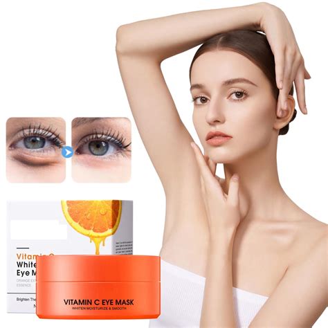 Easter Clearance Eye Mask Cublive Under Eye 30 Pairs Vitamin C Eye for Puffy Eyes & Dark Circles ...
