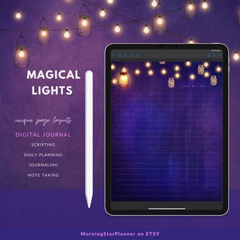 Buy Magic Lights Journal Law of Attraction Journal Scripting Online in ...