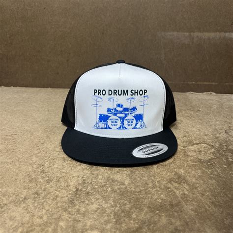 Professional Drum Shop Trucker Hat - Black - Professional Drum Shop Inc