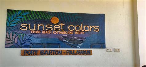 SUNSET COLORS (Port Barton, Palawan Island) - Guesthouse Reviews ...