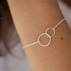 bijoux bracelet argent femme bracelet 2 ronds en argent massif 925 bracelet par bijoux bracelet argent femme bracelet 2 ronds en argent massif 925 bracelet par