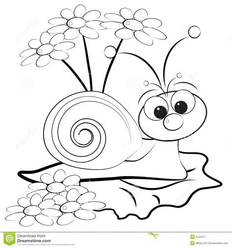 Snail Coloring Page at GetColorings.com | Free printable colorings ...