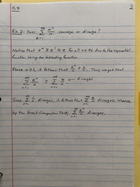 Image result for Comparison Test Math