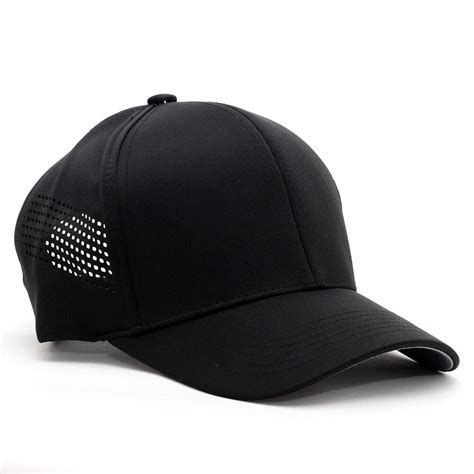 ローキャップ 帽子 メンズ ケービーエトス KB ETHOS Lasercut Baseball Cap ブラック 正規品 KBE ...