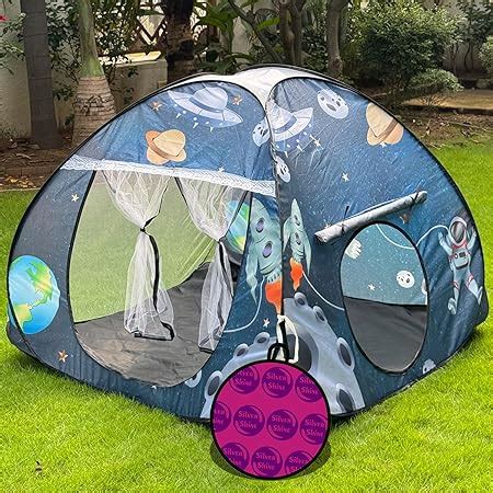 Buy Foldable Play Tent House Big Size for Girl Boys with Planet Theme ...